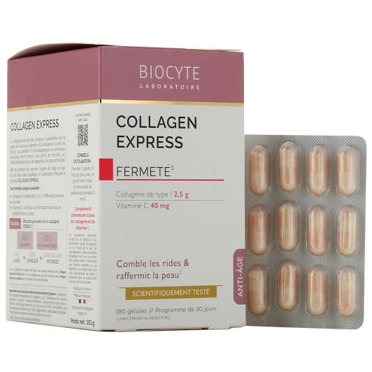 Biocyte Collagen Express en gélules - Signes de l'âge