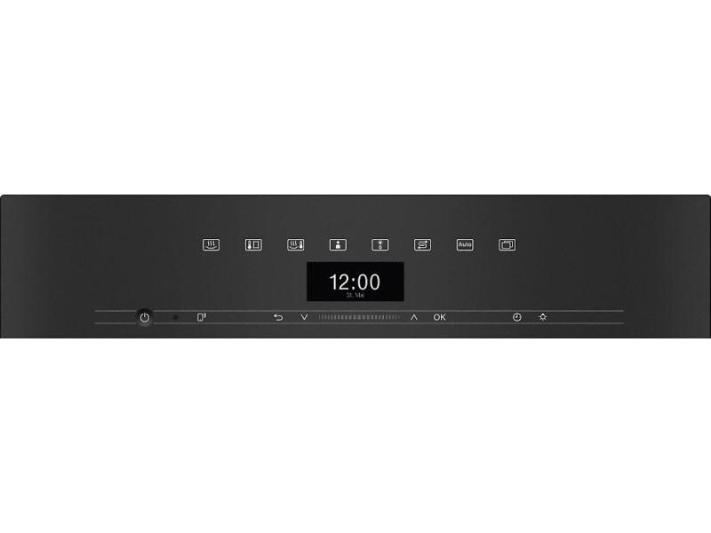 Miele Dampfgarer DG 7440-55, Edelstahl/Schwarz Einbau-Dampfgarer