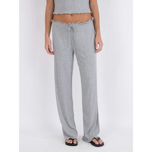 Neo Noir Serafina Pointelle Bukser, Light Grey, 42