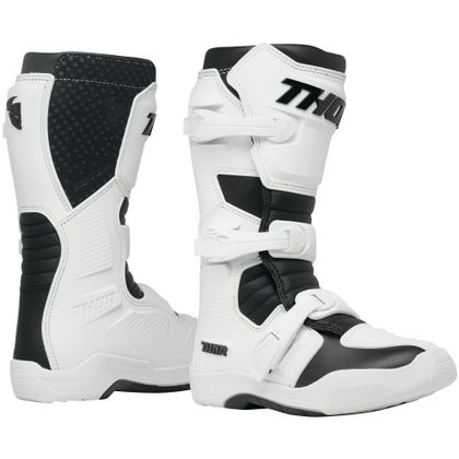 Bottes cross Thor BLITZ XR - FEMME 2025 - Blanc / Noir
