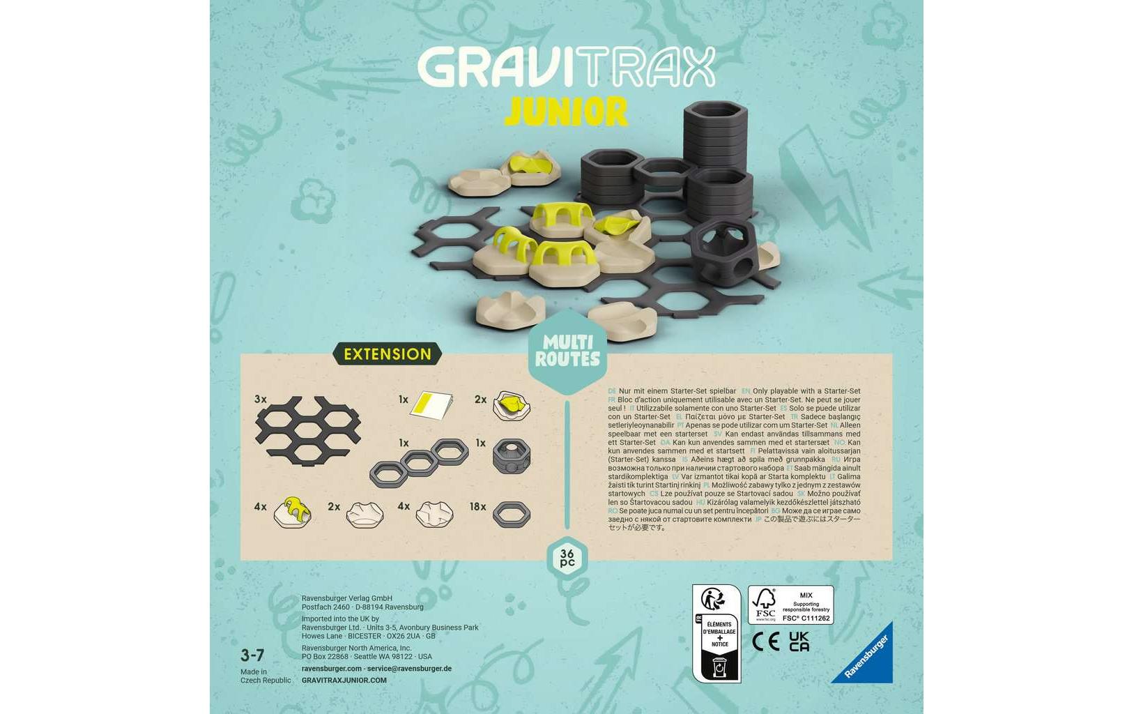 Kugelbahn GraviTrax Junior Extension Multi RoutesDIY Kugelbahn