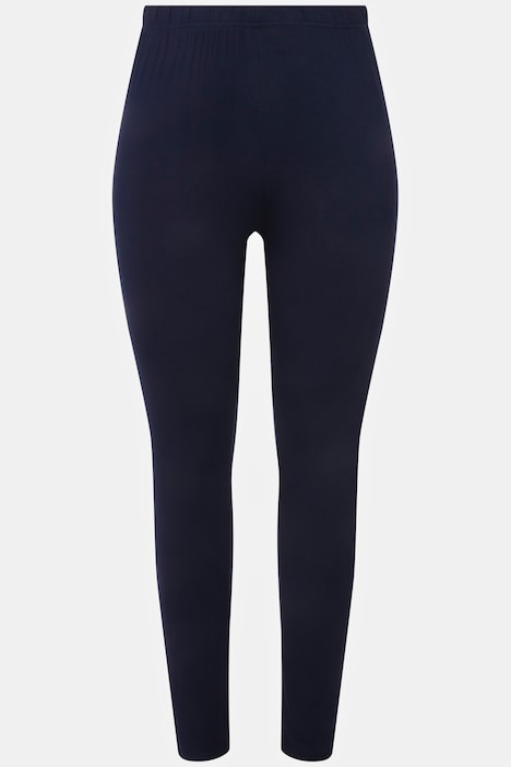 Leggings, wadenlang, schmales Bein, Elastikbund