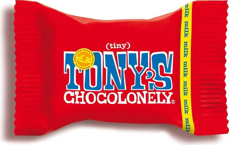 Tony's Chocolonely Tiny Tony's Melk Chocolade - Melkchocolade - 900 Gram - 100 Stuks