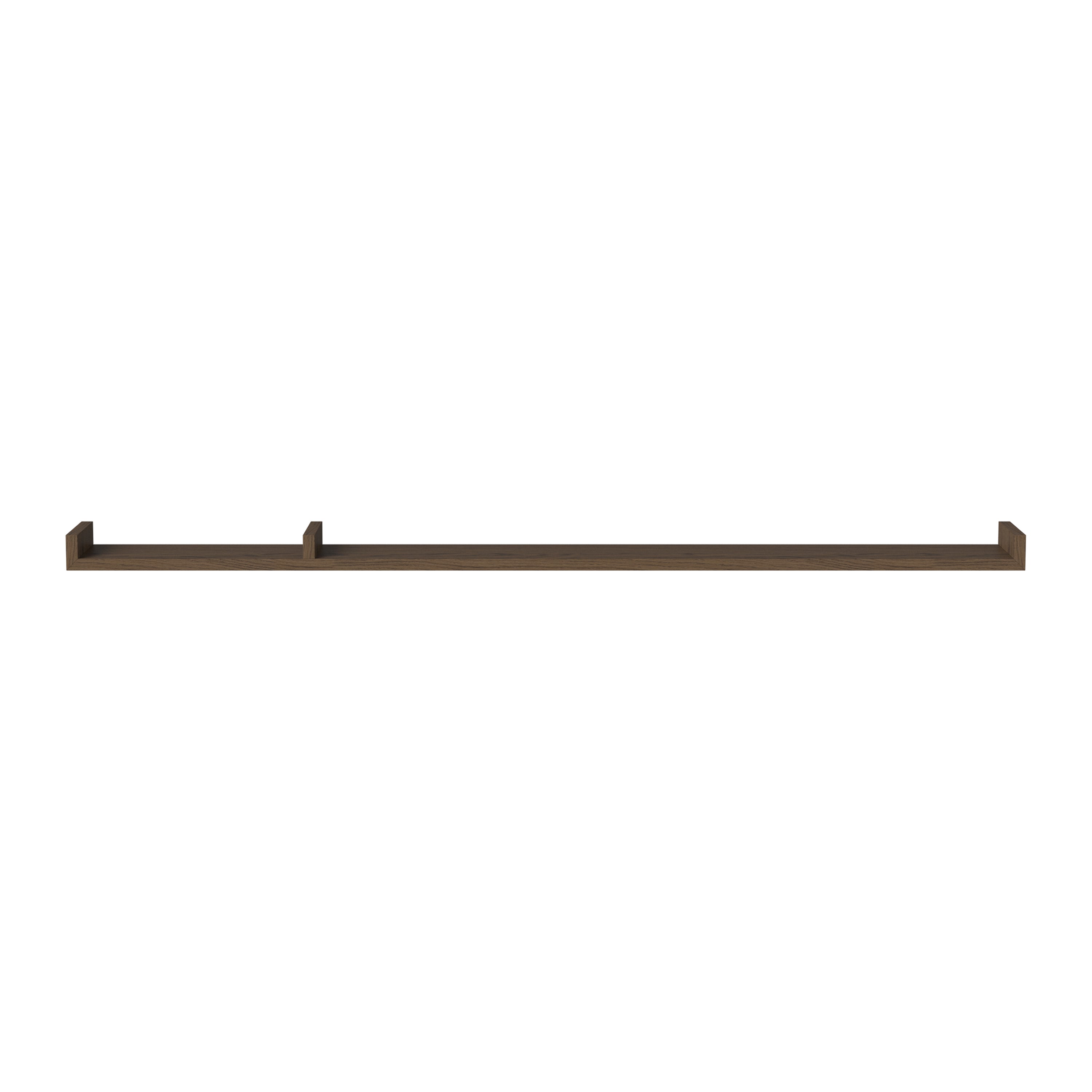 Bolia Display Wandplank B 157 cm - Asymmetrisch Links - Donker Eiken