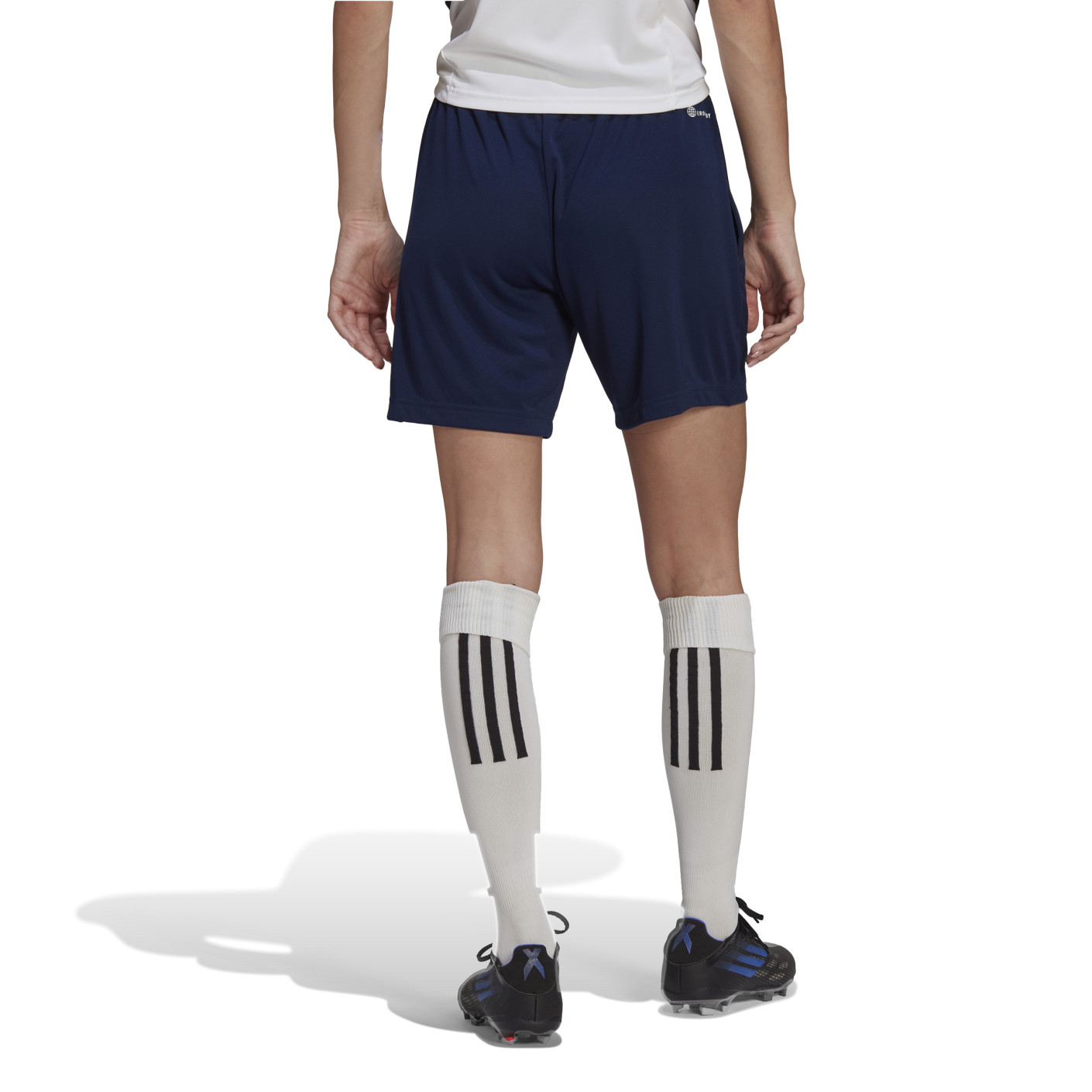 Adidas Entrada 22 Trainingsbroekje Dames Donkerblauw Wit
