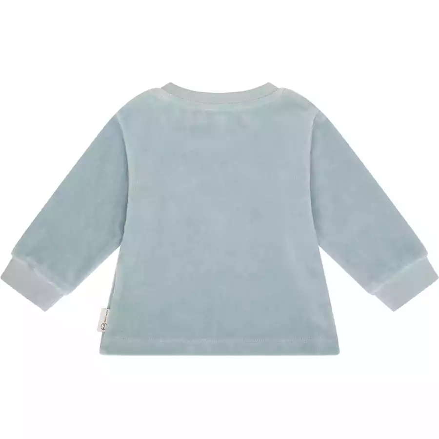 Steiff Sweatshirt GOTS celestial blue