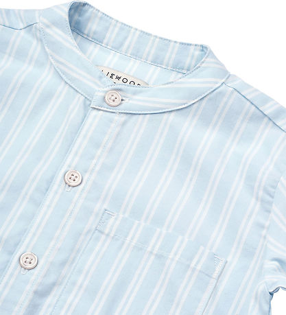 Liewood Hemd - Ashton - Rein Sky/Creme De La Creme
