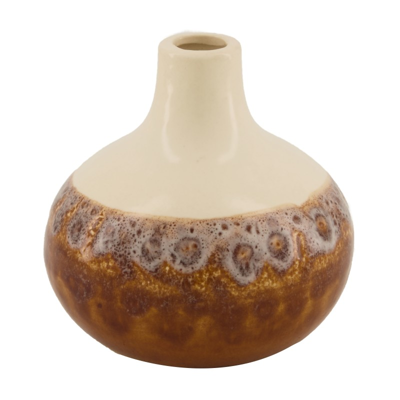 Vase ceramic   brwon