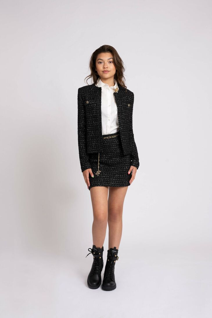 NIK & NIK zwarte nik & nik jack lorde jacket