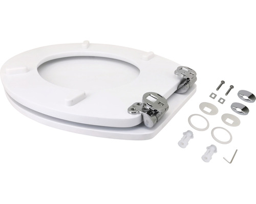 form&style toiletzitting MDF mat wit met soft-close mechanisme