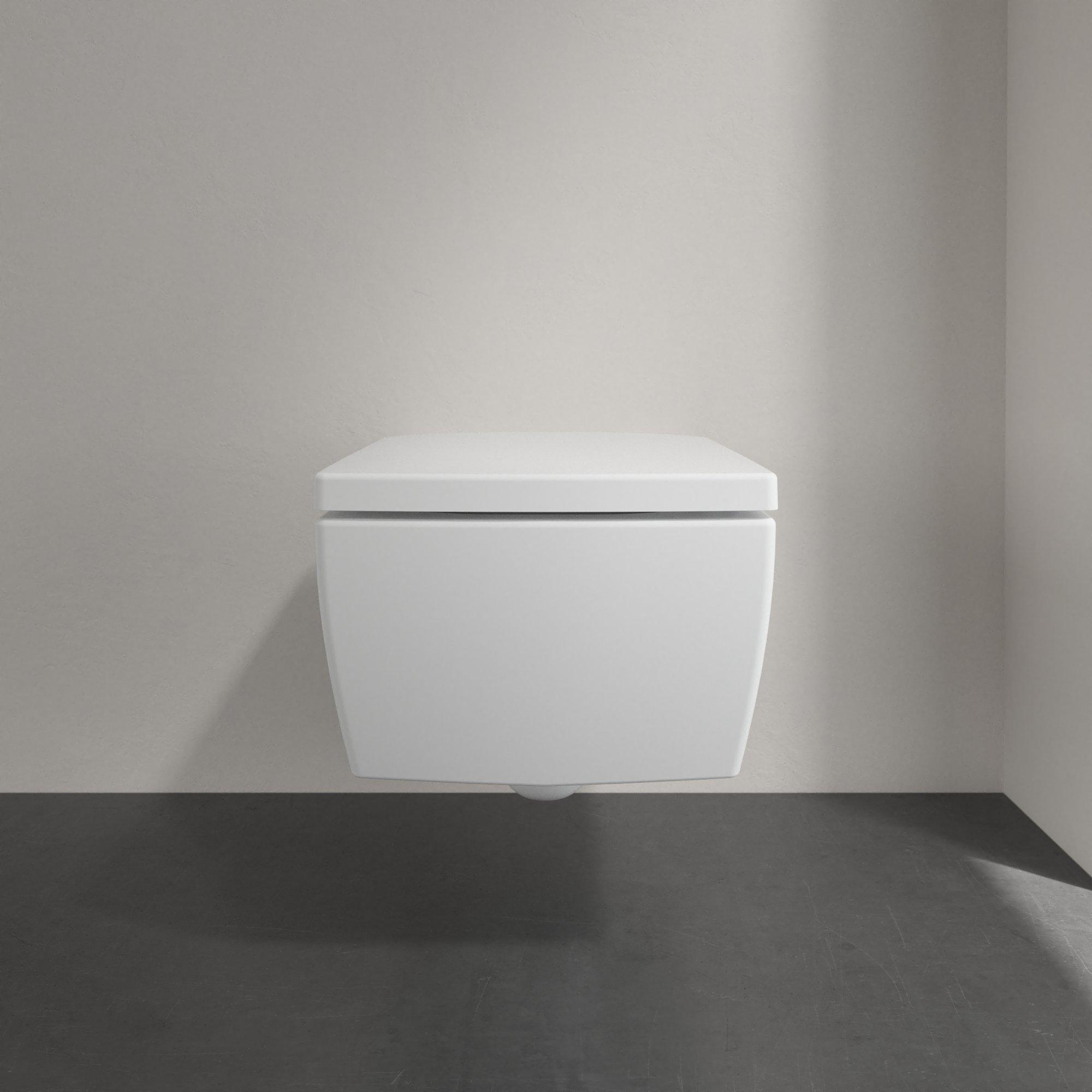 Villeroy & Boch Memento 2.0 randloos toilet CeramicPlus wit mat