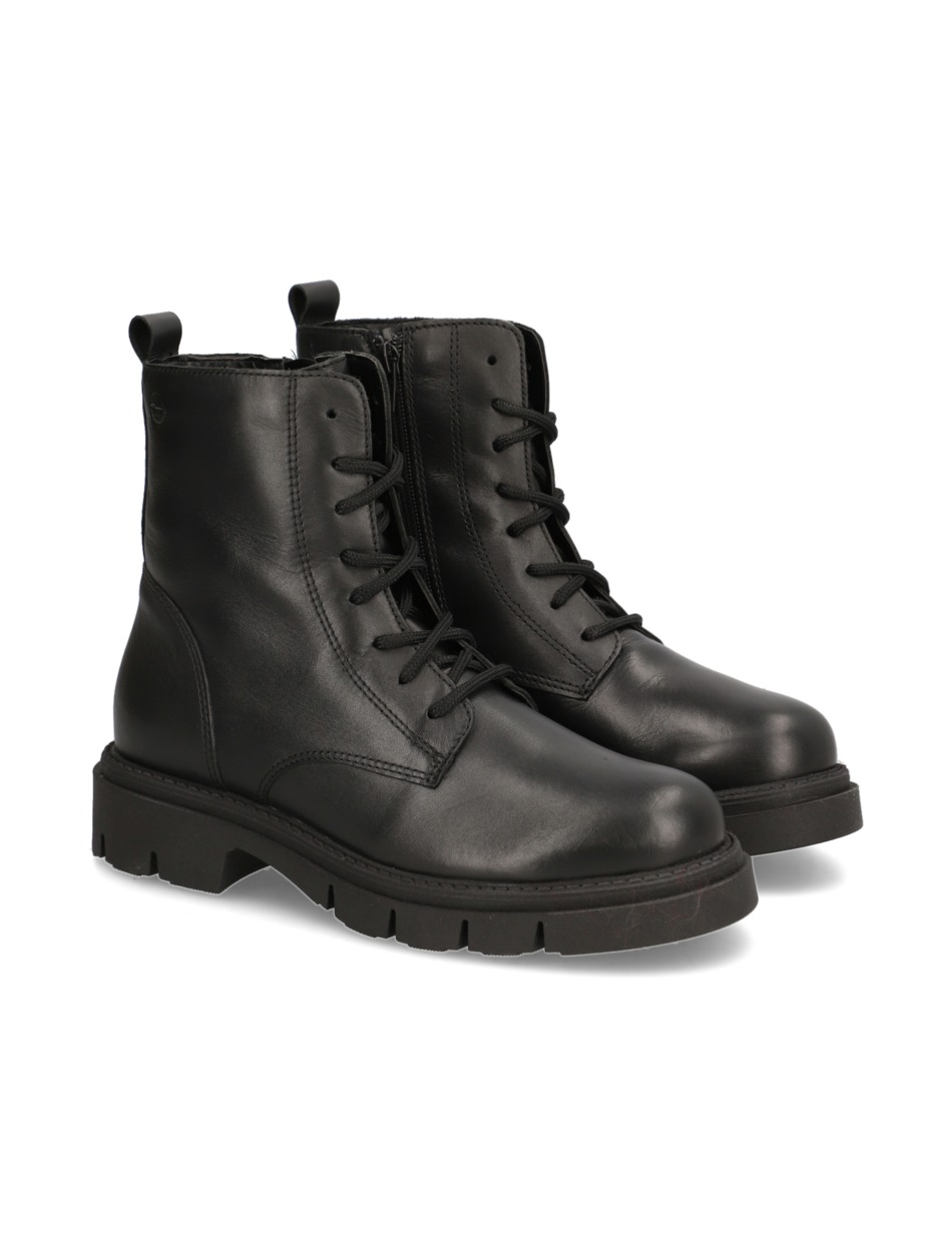 Glattleder Schnürboot