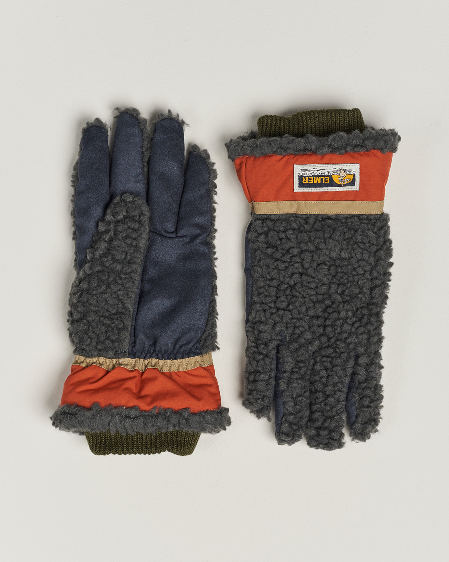 Elmer by Swany Sota Wool Teddy Gloves Khaki