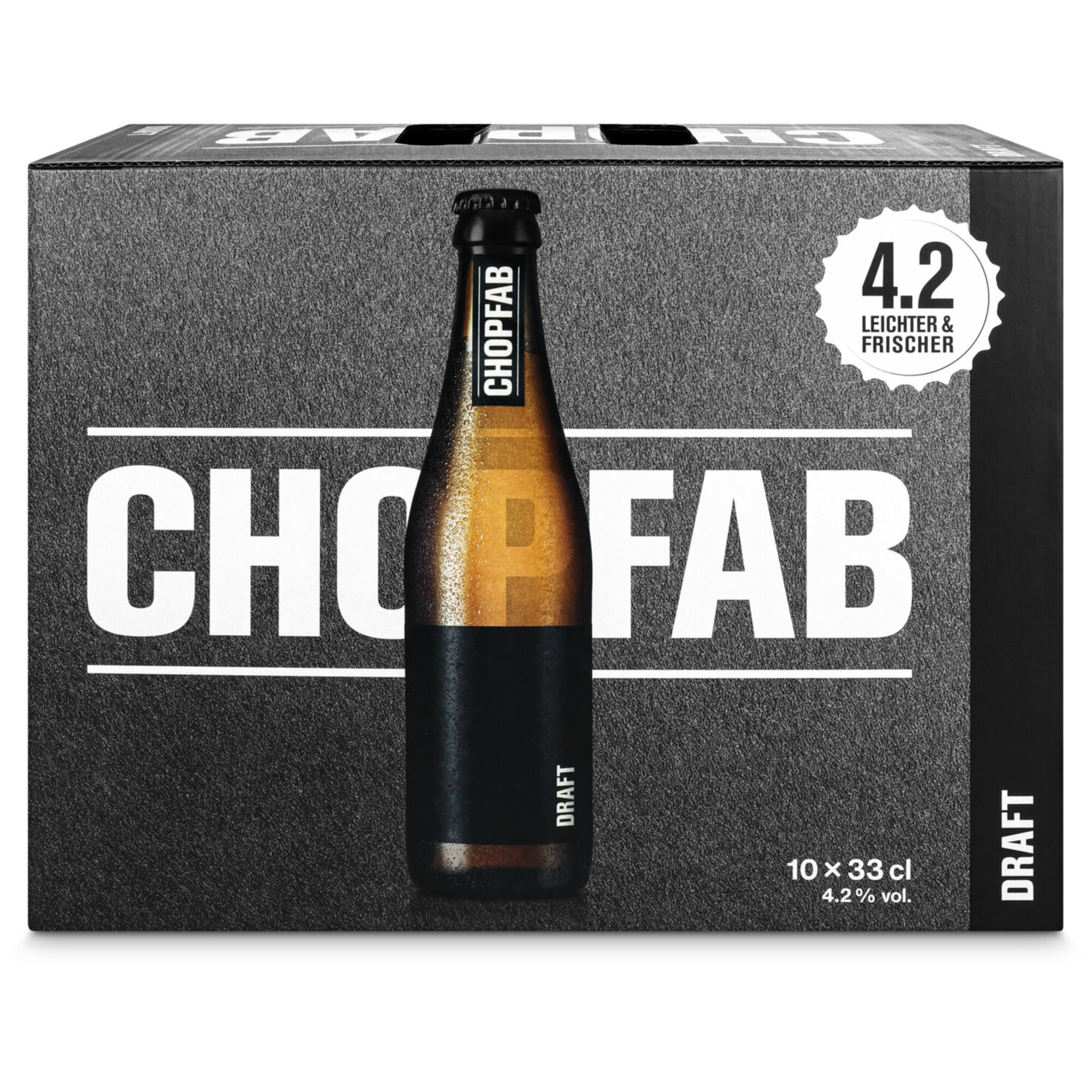 Chopfab Draft Bier 10x33cl -330cl
