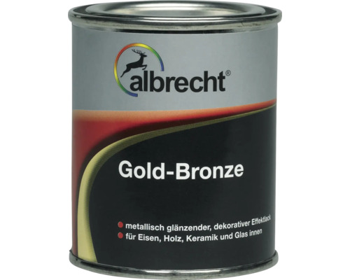 Albrecht Effectlak Goud Brons Interieur 125 ml