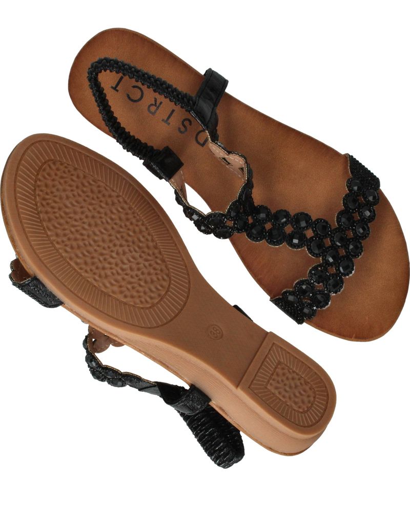 DSTRCT Sandalen Zwart Dames