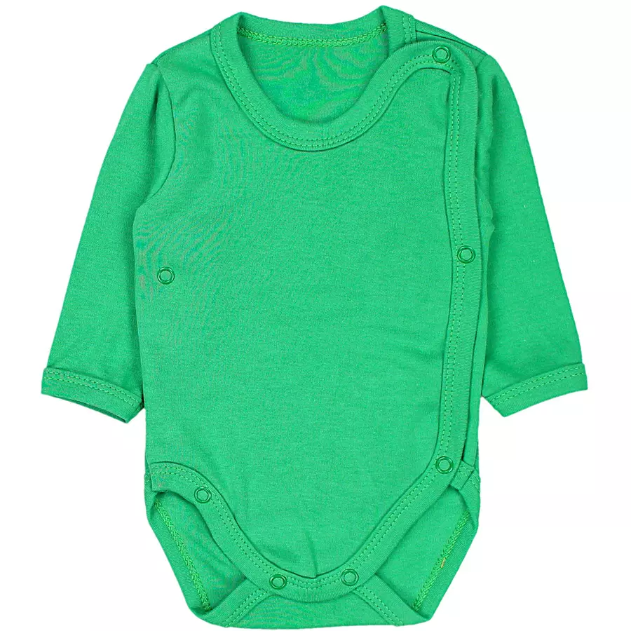 TupTam Baby Langarm Wickelbody im 5er Set gelb