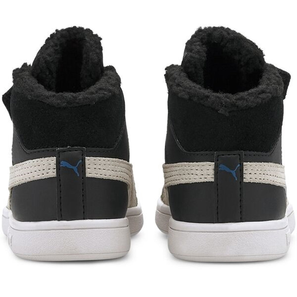 Køb Puma Sneakers Smash v2 Mid Fur Black/White