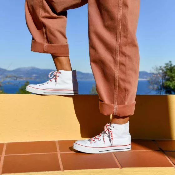 Baskets BLANC MERRY SCOTT