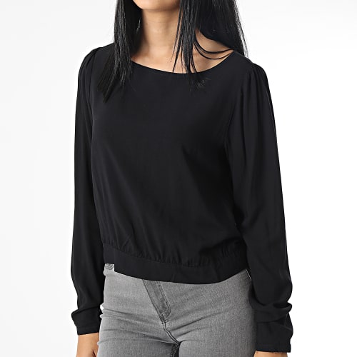 Top Femme Manches Longues Nova Life 15273080 Noir