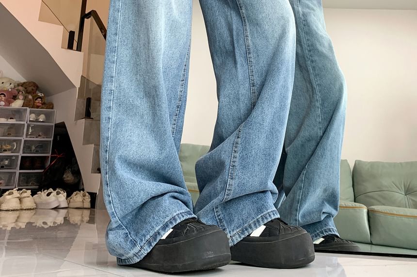 2DAWGS - Mid Rise Washed Baggy Jeans