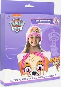 Paw Patrol - Høretelefoner Med Pandebånd - Skye - Otl - Lyserød