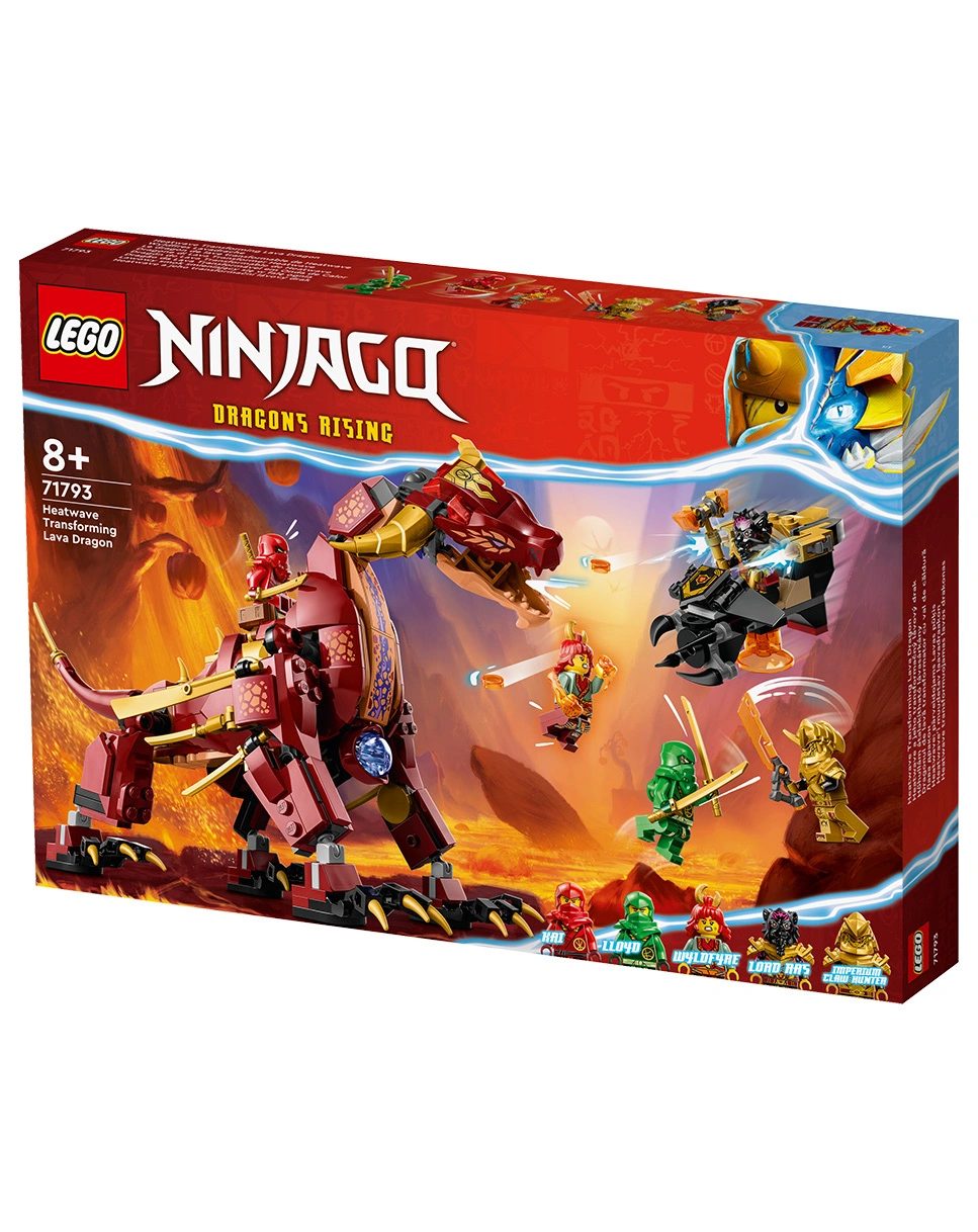 LEGO® NINJAGO 71793 Wyldfires Lavadrache