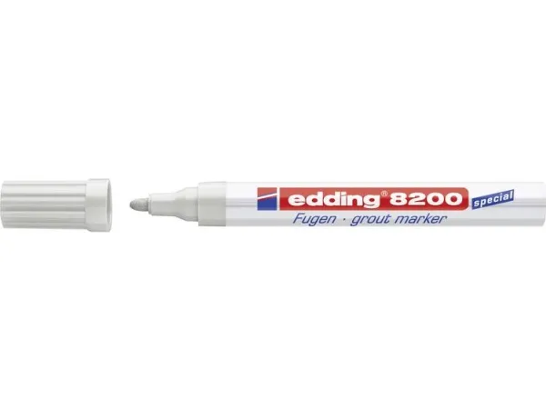 Edding 8200 Grout Marker, Fuge pen grå, frisk dine fuger op igen 2-4 mm