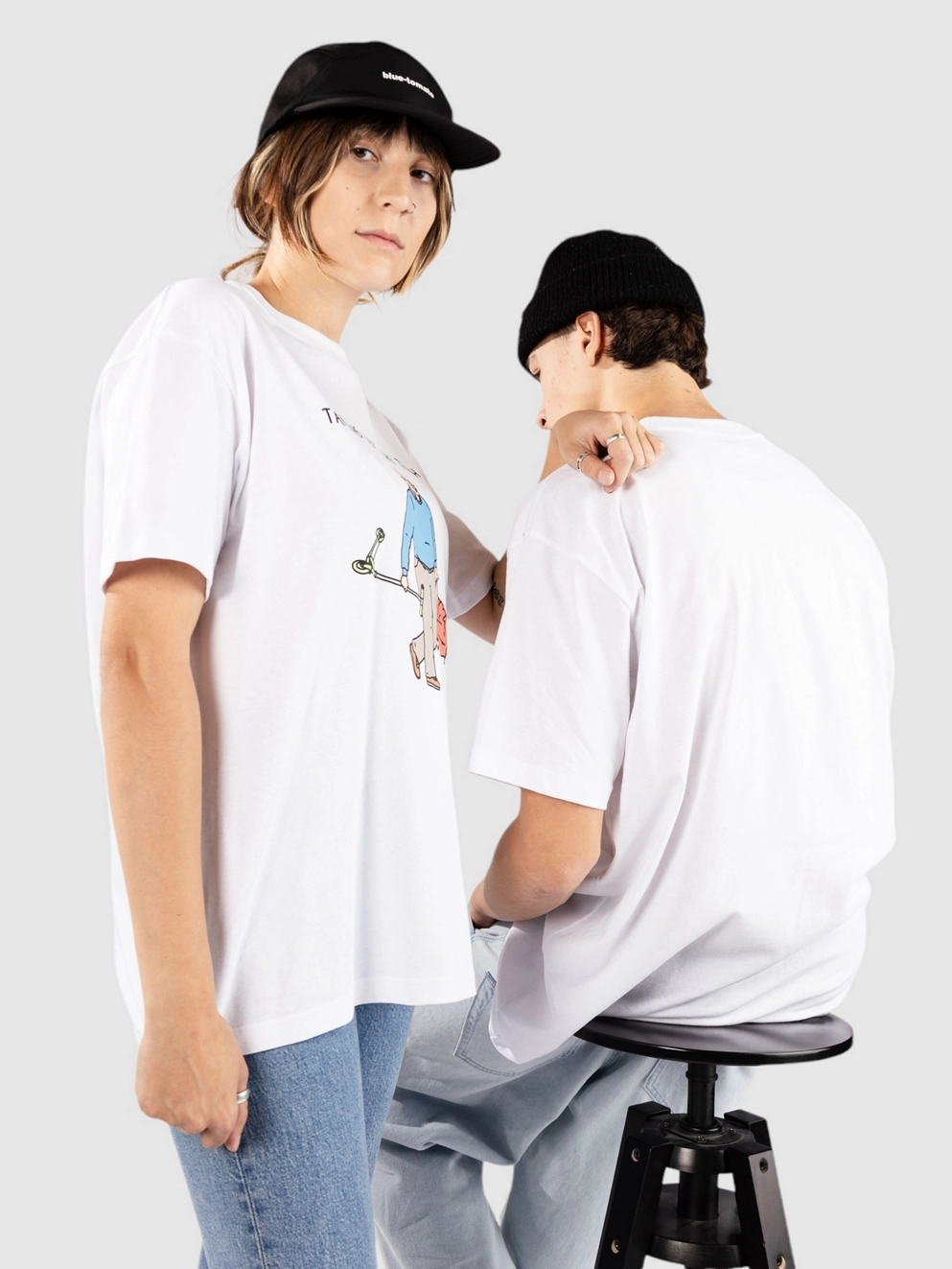 Brother Merle Rubbish T-Shirt white