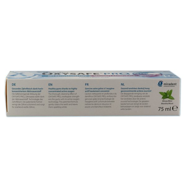 miradent OXYSAFE® Pro2 Zahnpasta (75 ml)