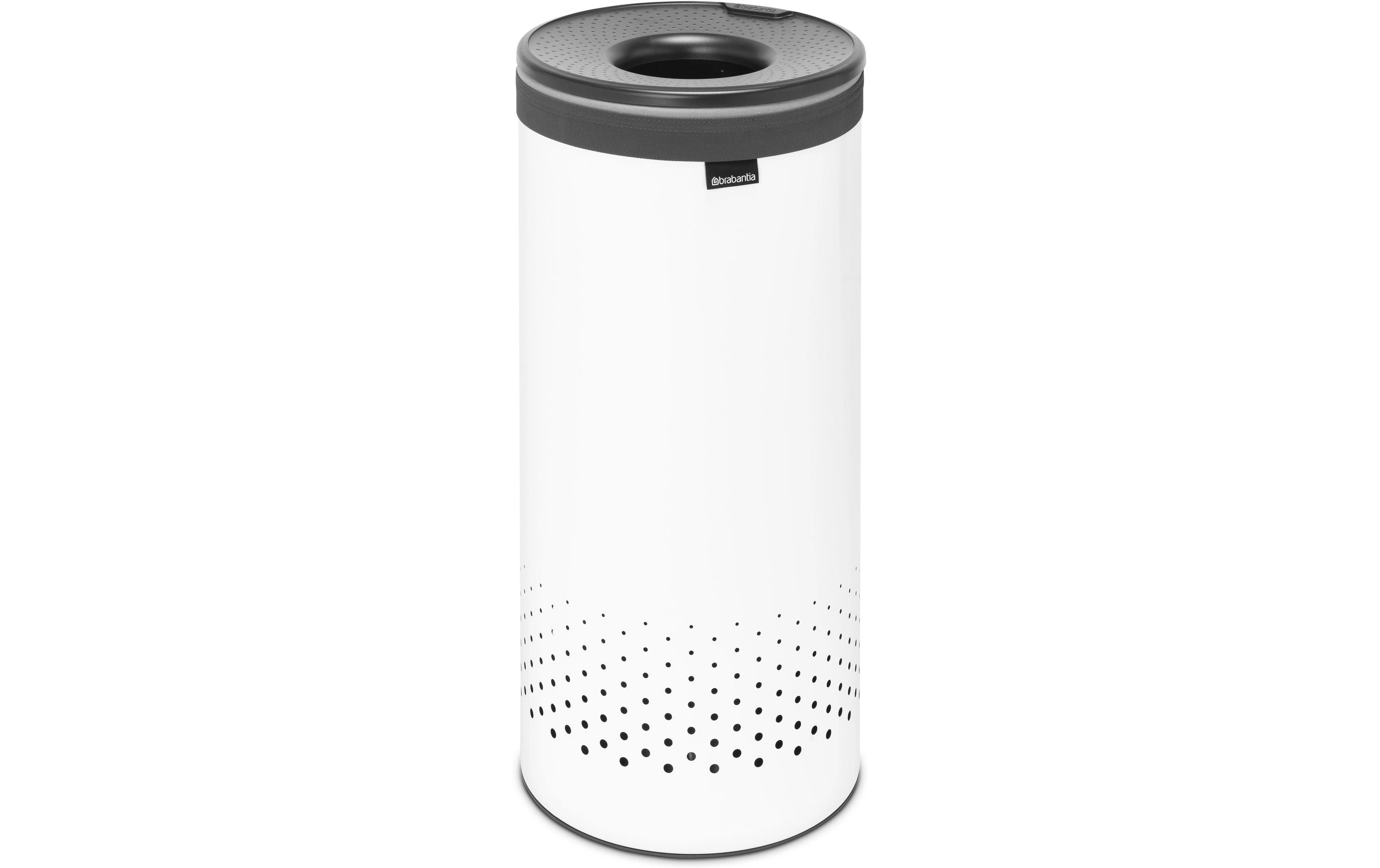 Wäschesammler 35 l, WeissWäschekorb