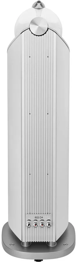 B&W 803 D4 Blanc satin (la paire) Enceintes colonne