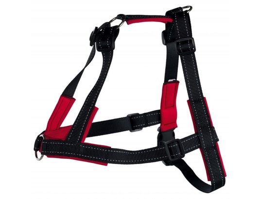TRIXIE - Harnais de sécurité enfant Harnais lead'n'walk soft taille m-l 55-90 cm noir
