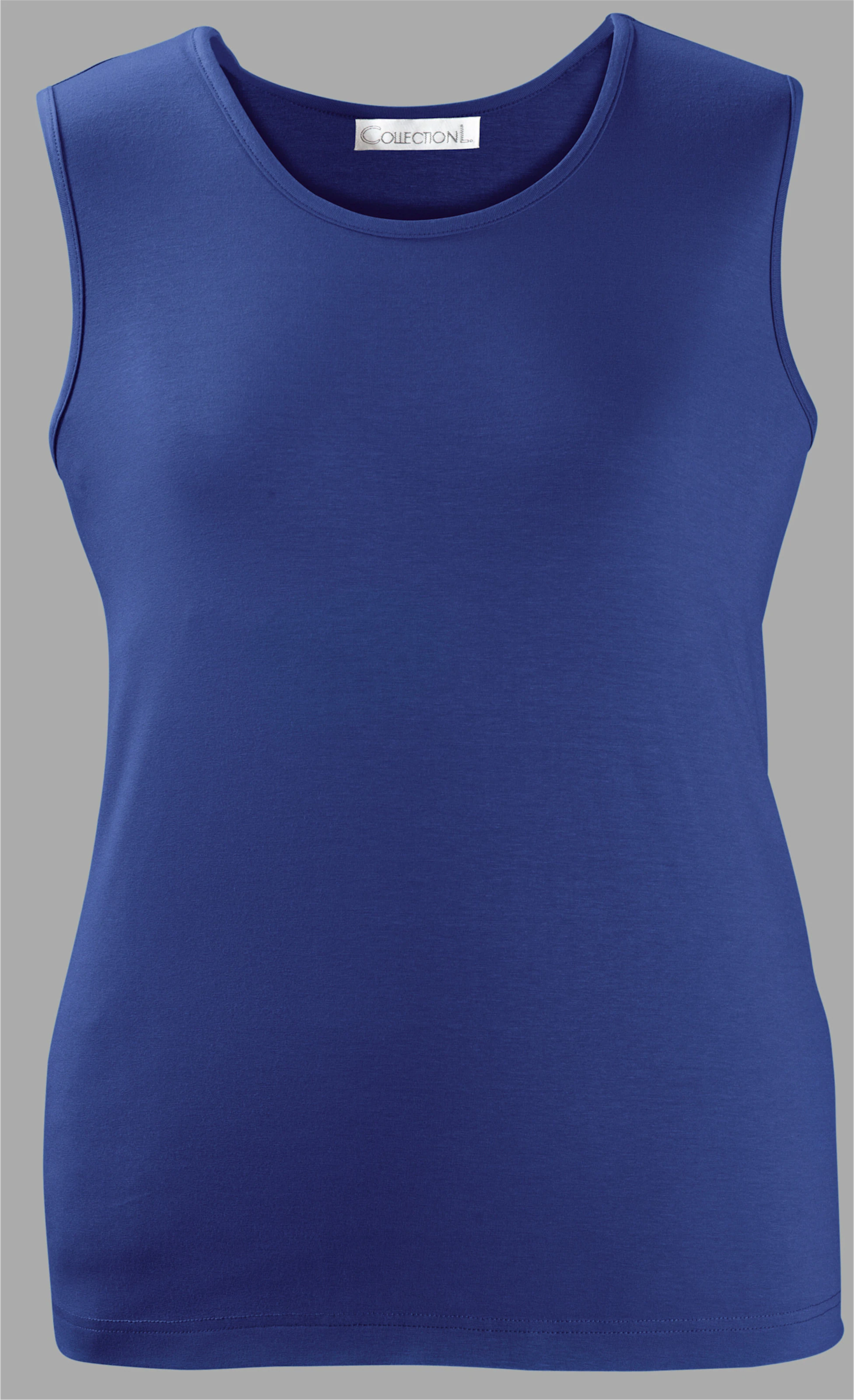 Trägertop in royalblau
