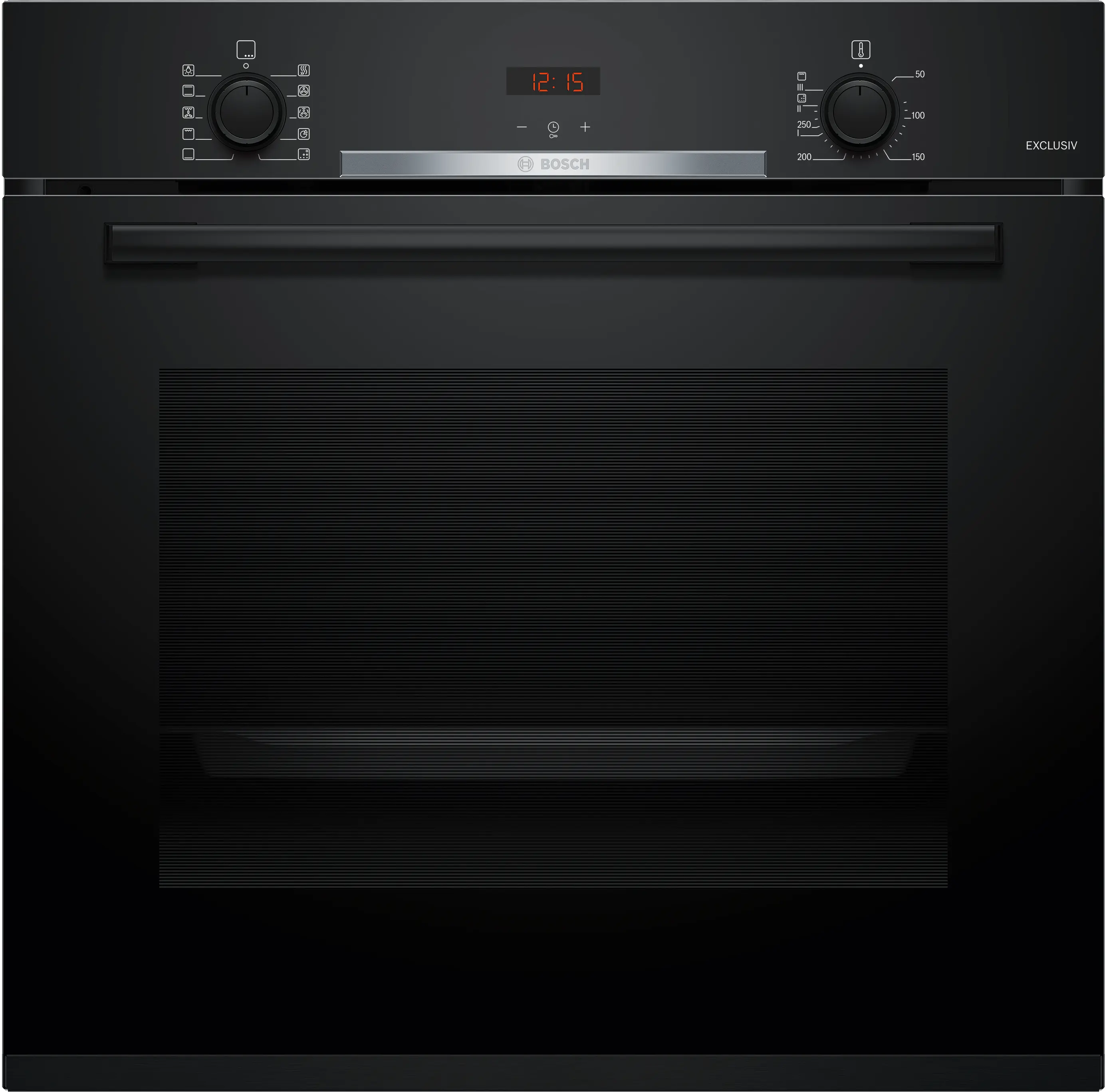 Serie 4 Bakoven 60 x 60 cm Zwart