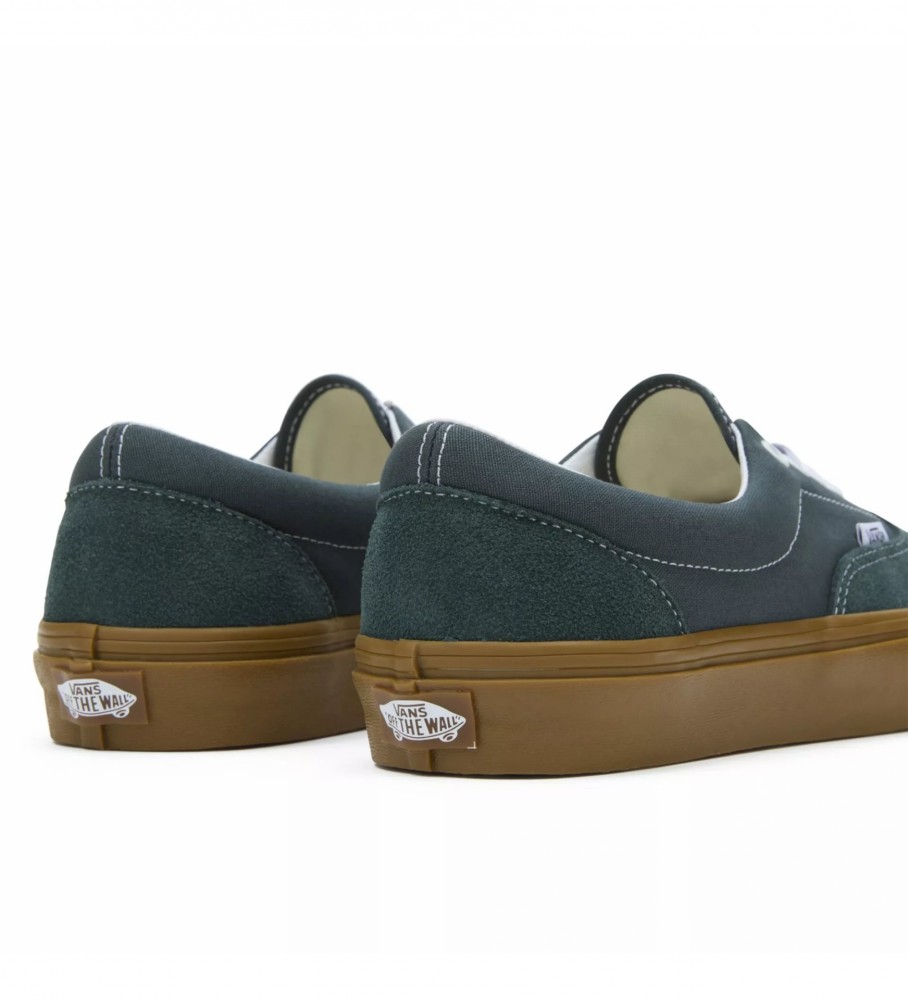 Tênis Vans UA Era de camurça, azul-petróleo