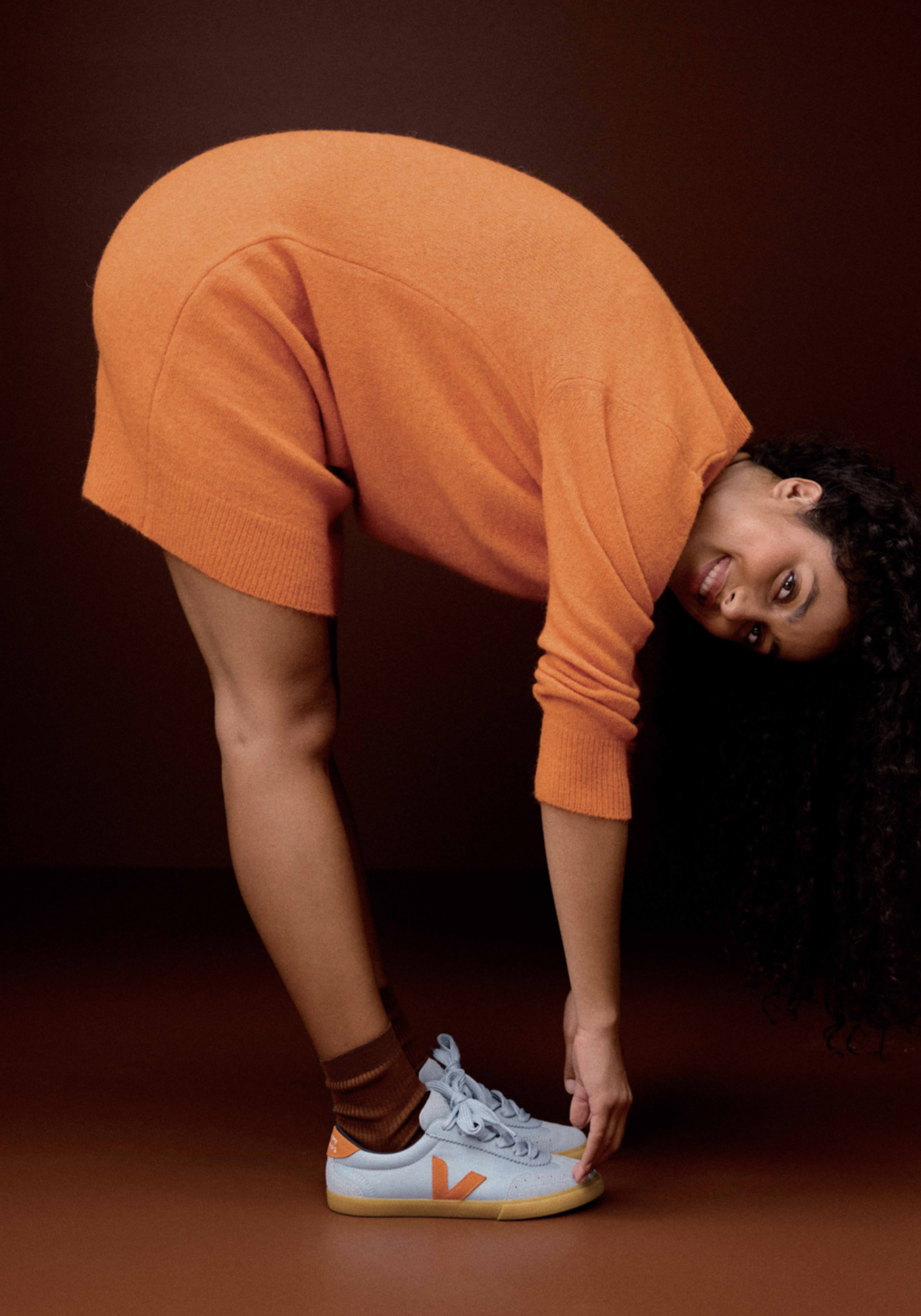 Veja Sneaker Volley O.T. Make my Lemonade Steel Pumpkin