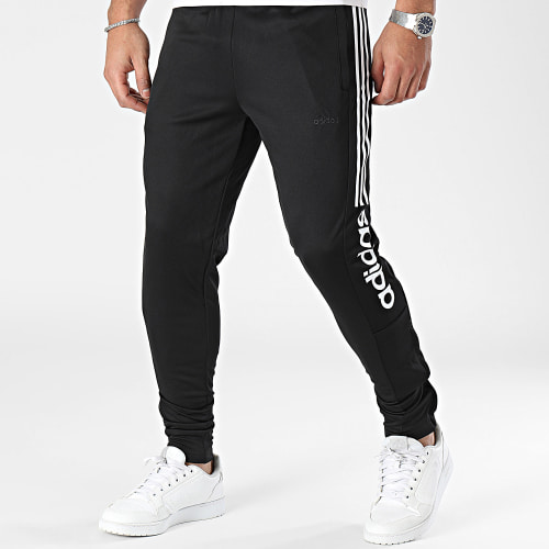 Pantalon Jogging A Bandes Tiro IA3048 Noir