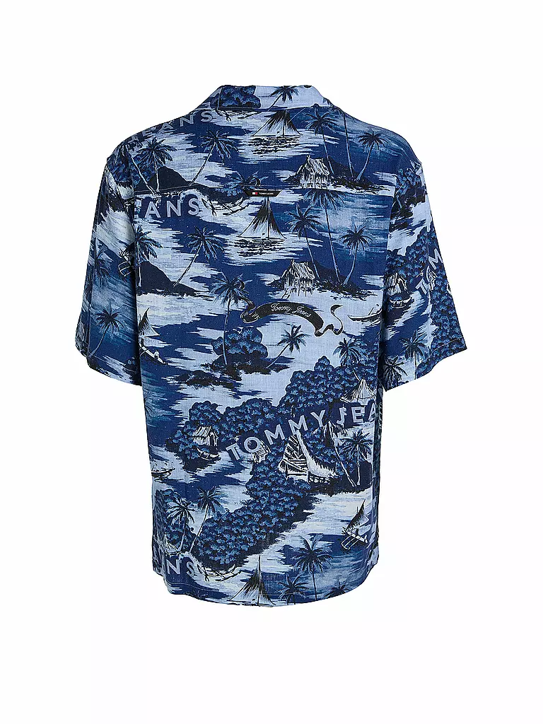 TOMMY JEANS Hemd blau
