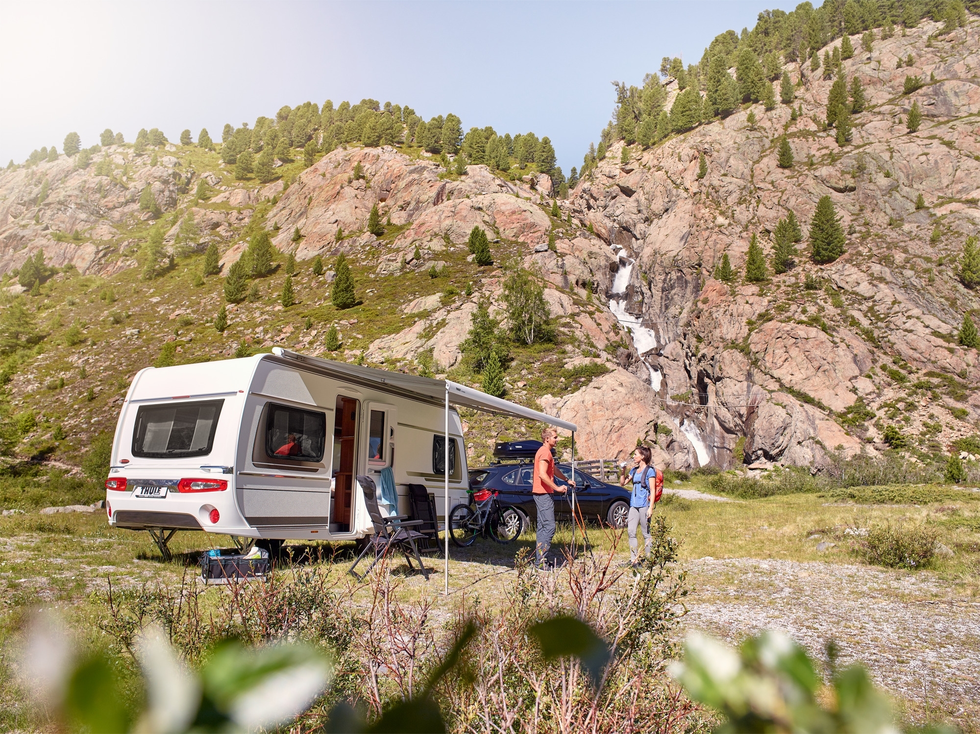 Thule Markise 6300 anthrazit 5.00m Mystic grau