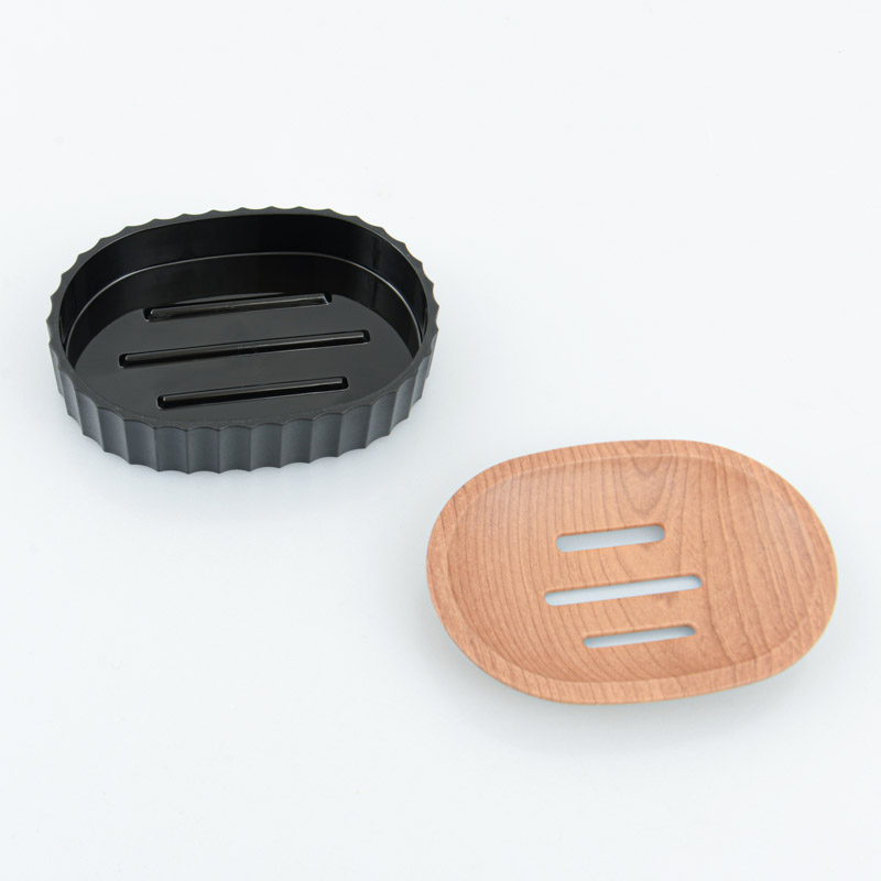 Porte savon 'Delphe' noir
