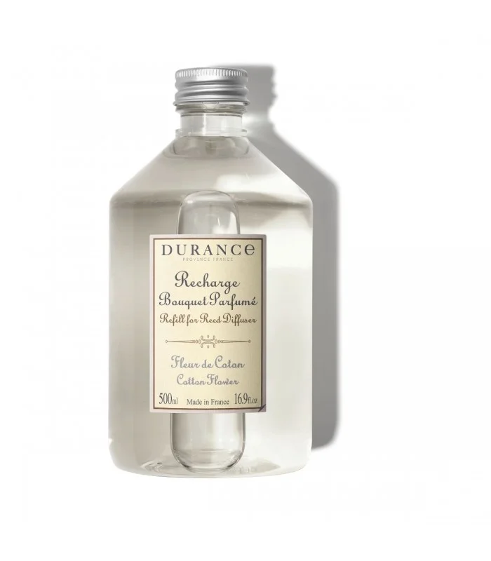 Recharge Diffuseur de Parfum Grand Format Fleur de Coton 500 ml