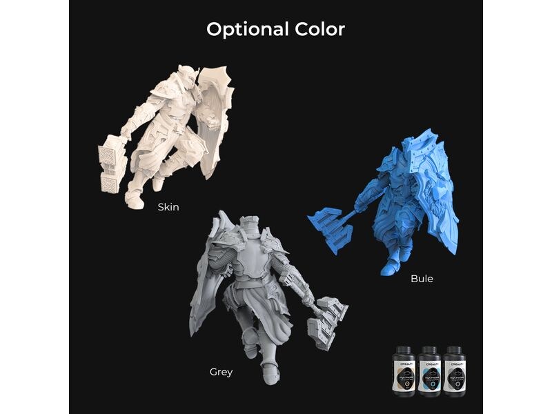 Creality Resin LCD 8K, 1000g, Grau UV Resin für DLP / SLA 3D Drucker
