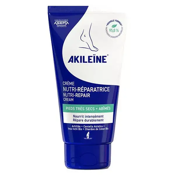 Creme Nutritivo e Reparador Akileine 75ml
