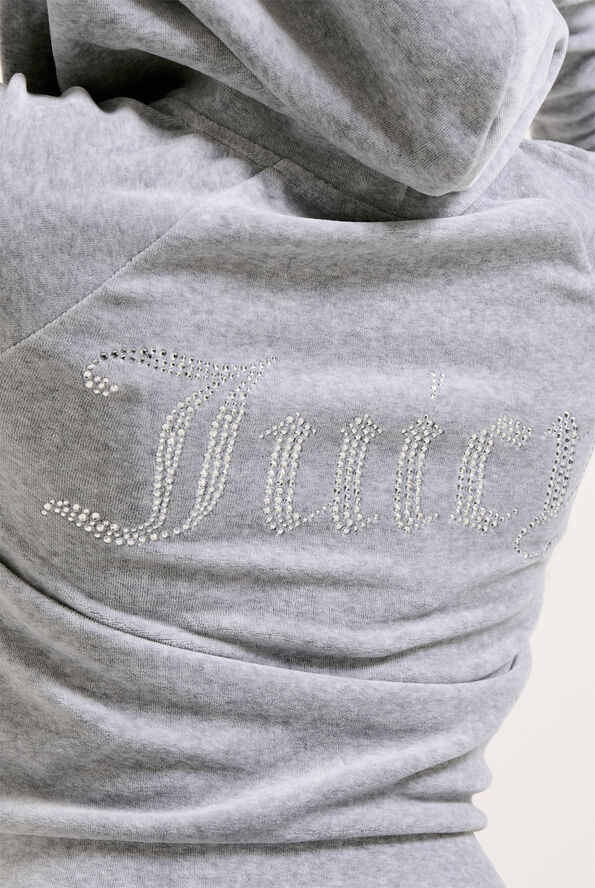 Juicy Couture MADISON HOODIE Silver marl