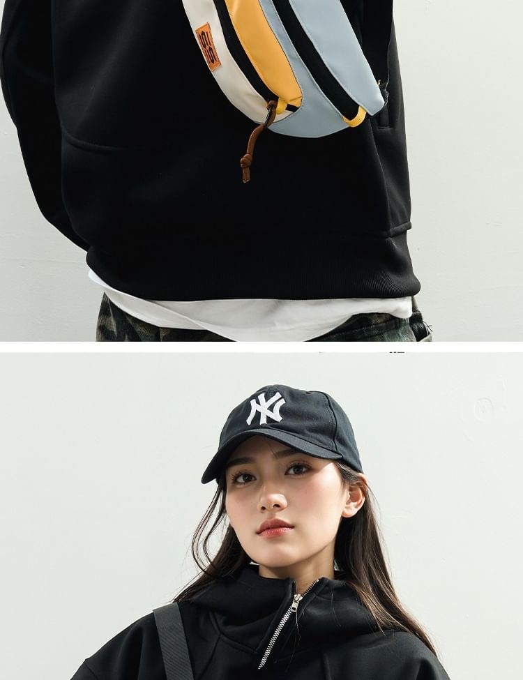 IOU - Color Block Nylon Heuptas
