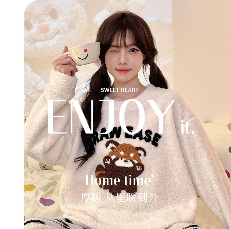Sweetzer - Rode Panda Pyjamaset