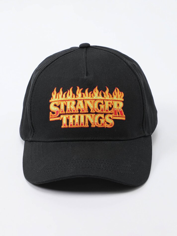 Boné Stranger Things da Netflix - Preto