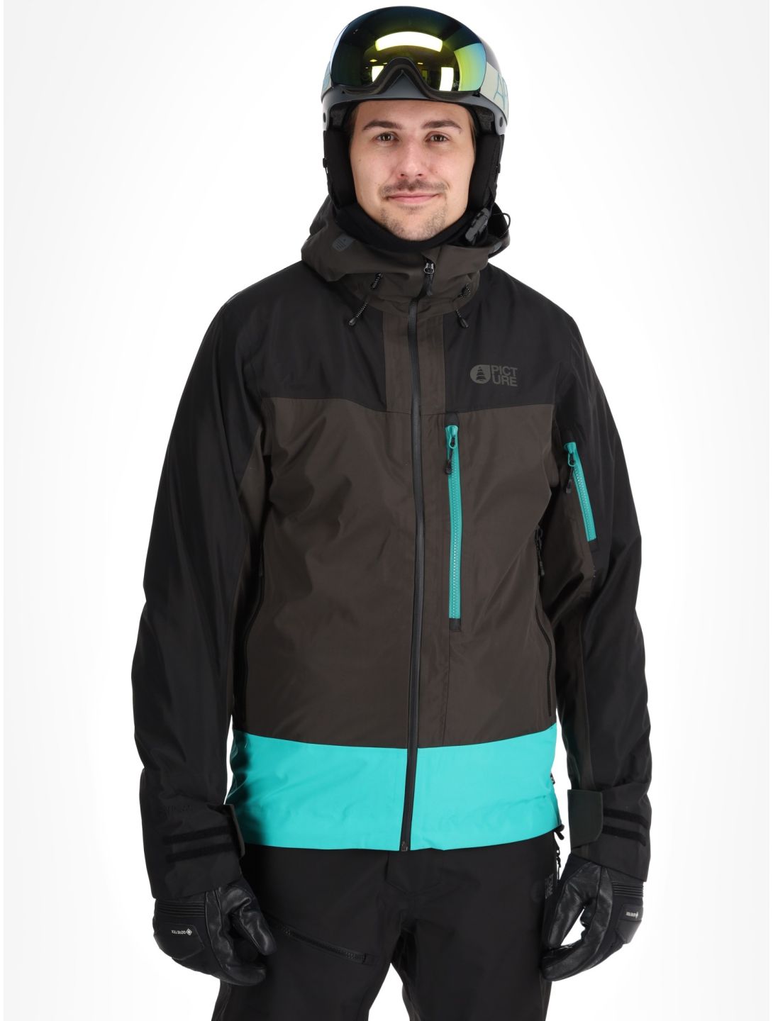 Broader 3L hardshell ski-jas heren