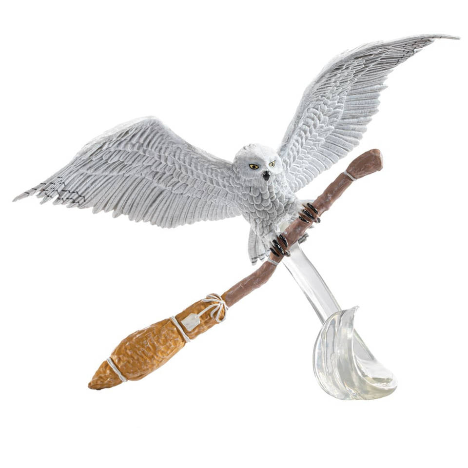 Harry Potter Toyllectible Treasures figuur Hedwig en Nimbus 2000
